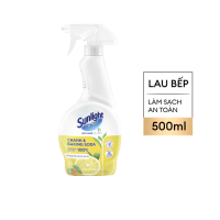 Nước lau bếp Sunlight Chanh & Baking soda chai 500ml