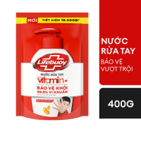 Nước rửa tay Lifebuoy Vitamin Bảo vệ vượt trội túi 400g