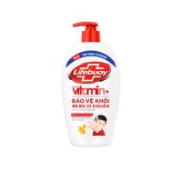 Nước rửa tay Lifebuoy Vitamin+ Bảo vệ Vượt trội 10 450g