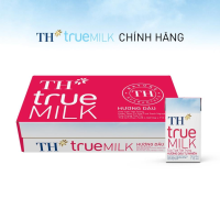 Combo 24 hộp sữa tươi tiệt trùng vị dâu TH True Milk 110ml