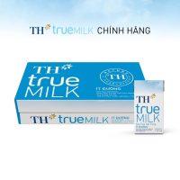 Combo 24 hộp sữa tươi tiệt trùng ít đường TH True Milk 110ml