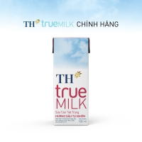 Lốc 4 hộp sữa tươi tiệt trùng vị dâu TH True Milk 180ml