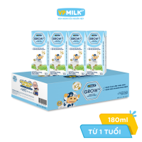 Thùng 48 hộp sữa Tiệt Trùng VPMilk Grow+ Có Đường 180ml