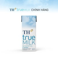 Lốc 4 hộp sữa tươi tiệt trùng ít đường TH True Milk 110ml