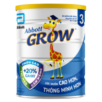 Sữa Bột Dinh Dưỡng Abbott Grow 3, 900g, 1-2 Tuổi