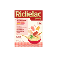 Bột ăn dặm Ridielac Gold 4 Vị Mặn HG 200g