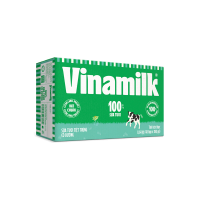 Thùng 48 Hộp Sữa Tươi Tiệt Trùng Vinamilk 100% Có Đường Hộp 180ml