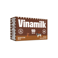 Thùng 48 Hộp Sữa Tươi Tiệt Trùng Vinamilk 100% Sô cô la Hộp 180ml