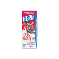 Combo 24 Hộp Sữa Trái Cây Hero Vinamilk Hương Dâu 180ml