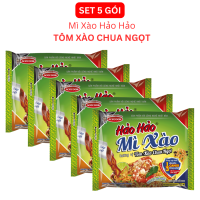 Combo 5 Gói Mì Hảo Hảo Tôm Xào Chua Ngọt 75g