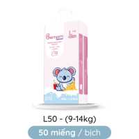 (Freeship 20k) Tã Quần Bemom Size L50 Miếng (9-14kg)