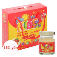 (Freeship 20k) Lốc 6 hũ yến sào Nunest Kids Hương Dâu 70 ml (từ 6 tháng)