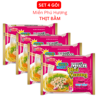 Combo 4 Gói Miến Phú Hương Sườn Heo 55g