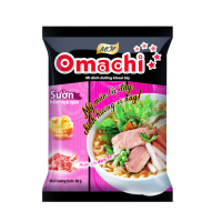 Gói Mì khoai tây Omachi sườn hầm ngũ quả gói 80g