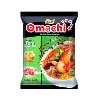 Gói mì khoai tây Omachi tôm chua cay Thái 80g