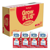 Thùng 48 Hộp Sữa Bột Pha Sẵn Nuti Grow Plus Đỏ Hộp 110ml Ít đường