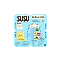 Lốc 4 Hủ Sữa chua ăn SuSu Có đường 240g