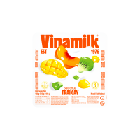 Lốc 4 Hủ Sữa chua ăn vinamilk trái cây 400g (4*100g)