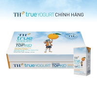 Thùng 48 hộp sữa chua uống tiệt trùng TOPKID hương cam tự nhiên TH True Yogurt 110ml