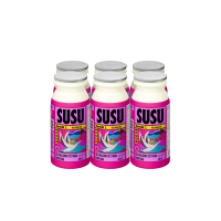 Lốc 6 Chai Sữa Chua Uống SuSu Dâu - Chai 80ml