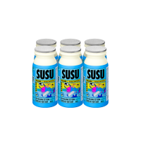 Lốc 6 Chai Sữa Chua Uống SuSu Việt Quất Chuối Chai - Chai 80ml
