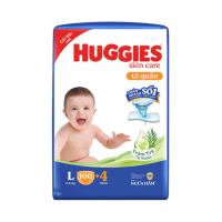 Tã quần Huggies Skincare L100+4 (104 miếng)