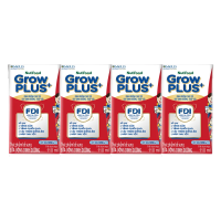 Combo 24 Hộp Sữa Bột Pha Sẵn Nuti Grow Plus Đỏ Hộp 110ml Ít đường