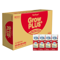 Thùng 48 Hộp Sữa Bột Pha Sẵn Nuti Grow Plus Đỏ 180ml