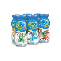 Lốc 6 Chai Sữa Chua Uống SuSu Việt Quất Chuối Chai - Chai 80ml