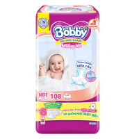 Miếng lót sơ sinh BOBBY NB1 108 miếng