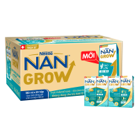 Thùng 24 hộp sữa bột pha sẵn Nan Grow hộp 180ml