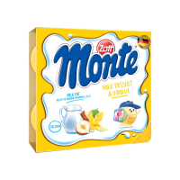 Lốc 4 Hủ Váng sữa Zott Monte hương Vani 55g