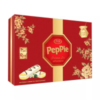 Bánh bông lan phủ socola Peppie phiên bản hộp tết Hoàng Kim/ Phú Quý 468g