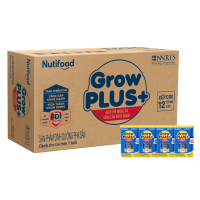 Thùng 48 hộp Sữa Bột Pha Sẵn Nuti Grow Plus Xanh, 110ml, >1 Tuổi