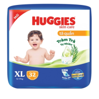 Tã quần Huggies Skincare XL 32 + 6 miếng