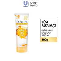 Sữa Rửa Mặt Hazeline Giảm Mụn Chiết Xuất Nghệ Hoa Cúc 100g