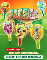 Sữa Kun Thạch Hương Socola 170ml tặng vợt Pickleball