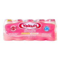 Lốc 5 Chai Sữa chua uống men sống Yakult vị đào - Chai 65ml