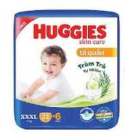 Tã quần Huggies Skincare size XXXL 22 + 6 miếng (Trên 17 kg)