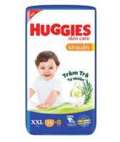 Tã quần Huggies Skincare gói cực đại (XXL, >15kg, 54 miếng)