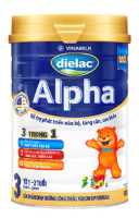 Sữa bột Dielac Alpha 3 - lon 900g (cho trẻ từ 1 - 2 tuổi)