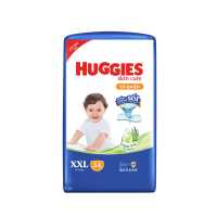 Tã dán Huggies Skincare cực đại (XXL, >15kg, 54 miếng)