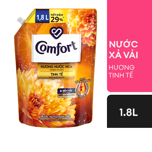 (Freeship 20k) Nước xả vải Comfort Hương nước hoa Sophia 1.8l