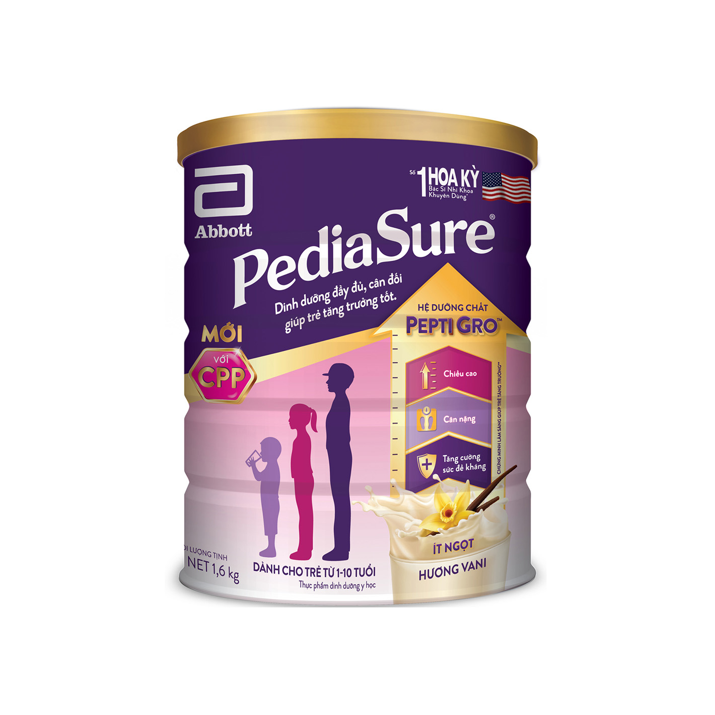 Sữa bột Pediasure 1,6kg