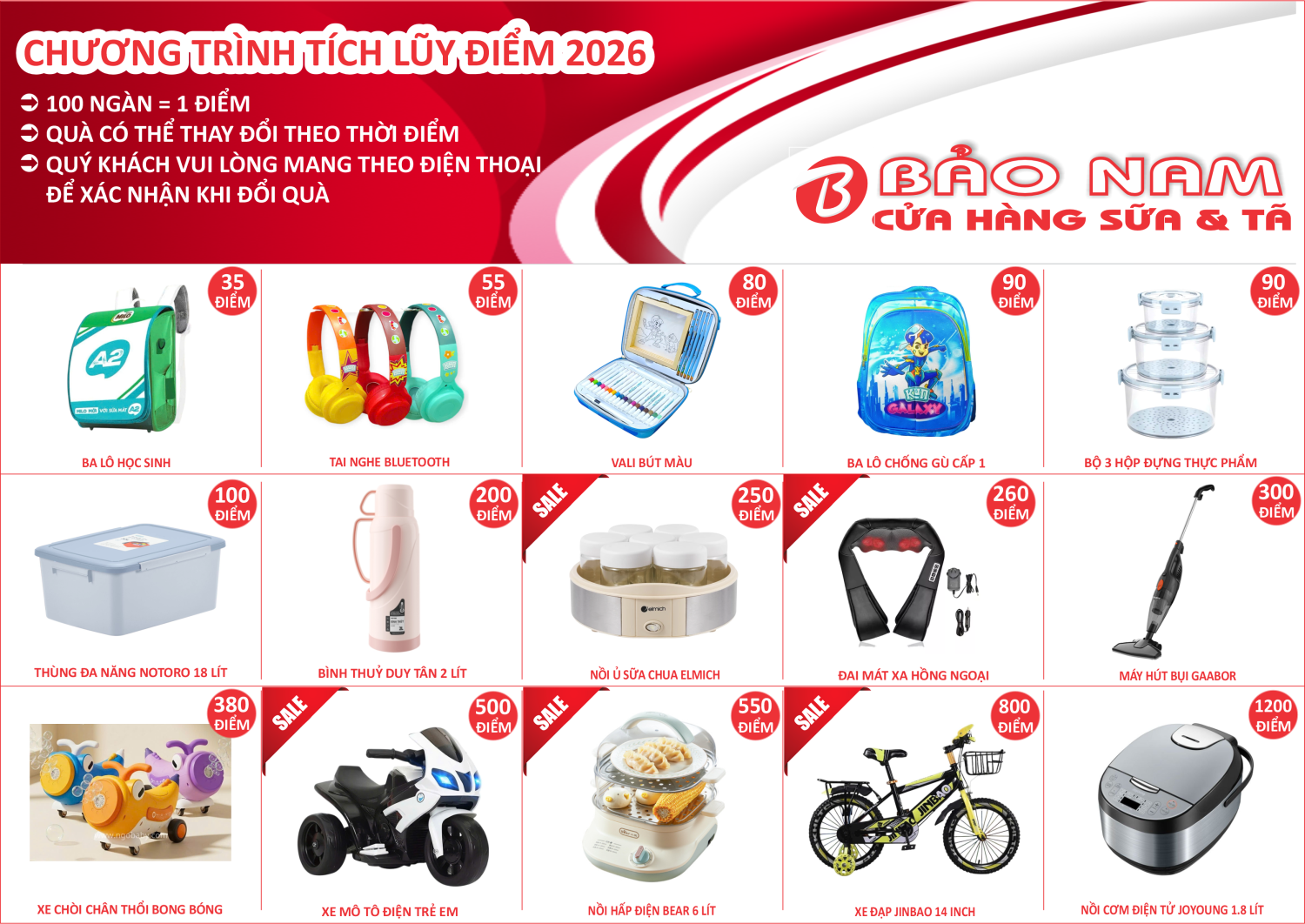 Chương trình tích luỹ điểm