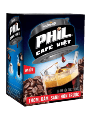 Cà phê hòa tan 2 trong 1 Phil Deli