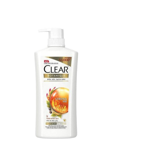 (Freeship 20k) Dầu Gội Sạch Gàu Clear Botanique Từ 9 Thảo Dược Quý 630gr