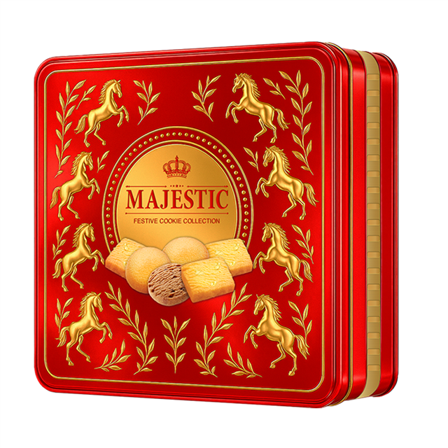 (Có túi xách) Bánh Quy Majestic Hộp Thiếc 546g mã đáo thành công