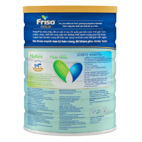 Sữa Friso Gold 4 1,4kg (2-6 tuổi)