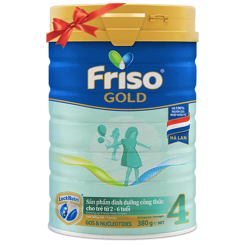 Sữa bột Friso Gold 4 380g (2-6 Tuổi)